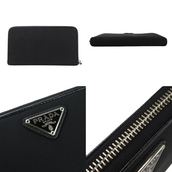 Prada Tessuto Black Synthetic Wallet  (Pre-Owned) - Picture 3 of 7